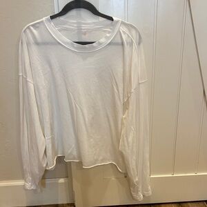 FP Movement by Free People White Long Sleeve Tee